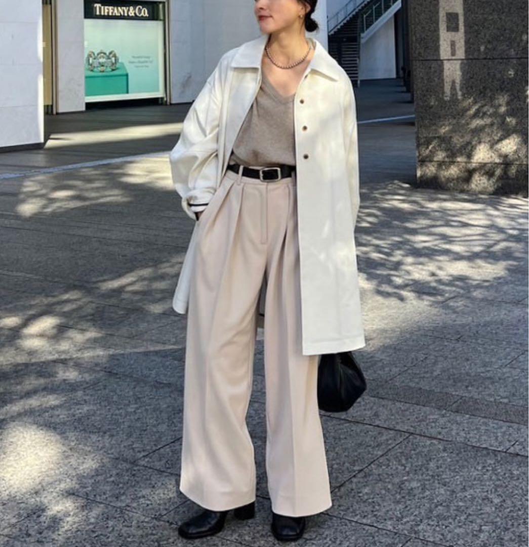 タグ付き未使用　etre tokyo ボリュームスリーブオックスショートコート