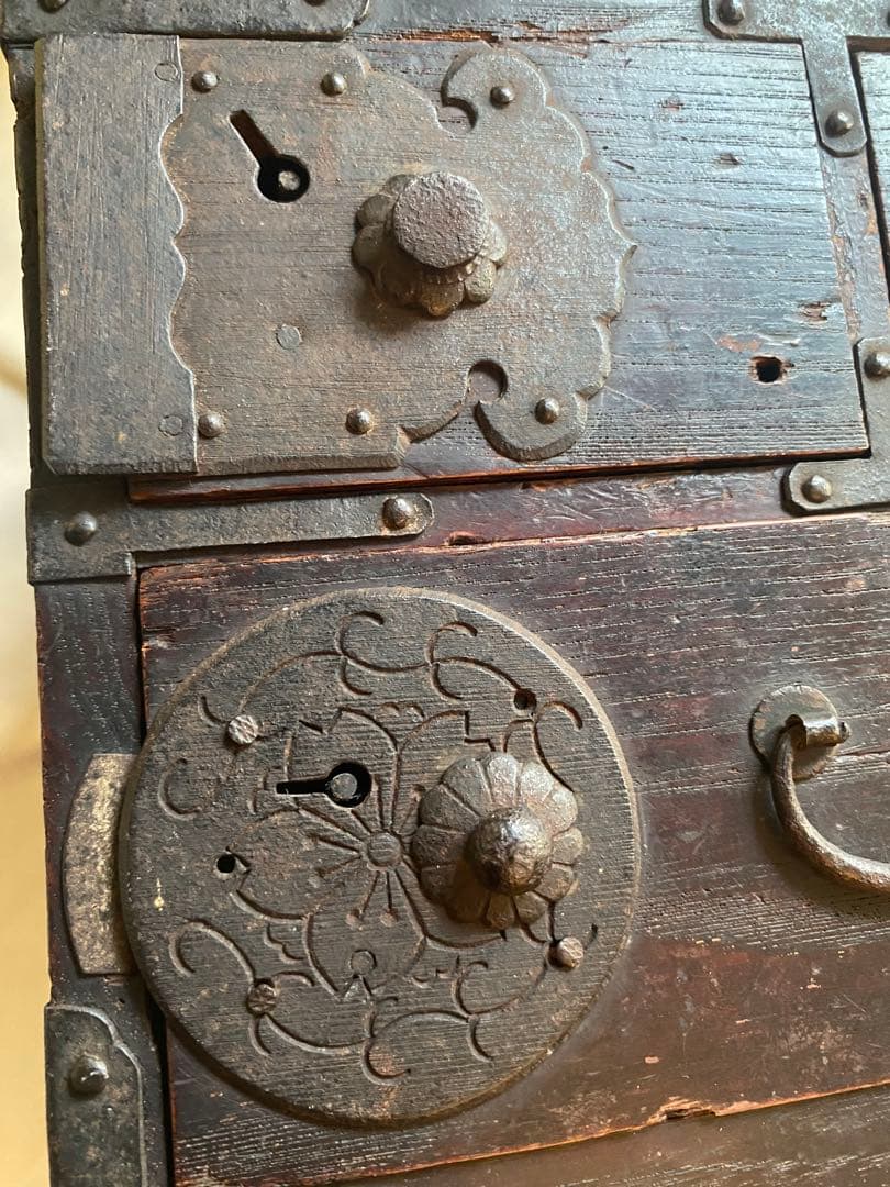 アンティーク木製ボックス