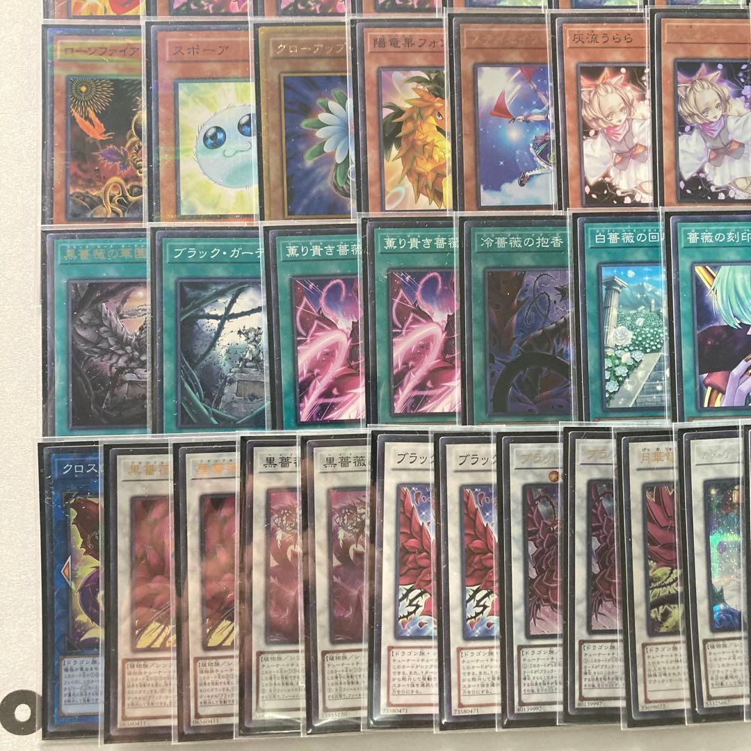 本格構築【ローズドラゴン】デッキ＆二重スリーブ