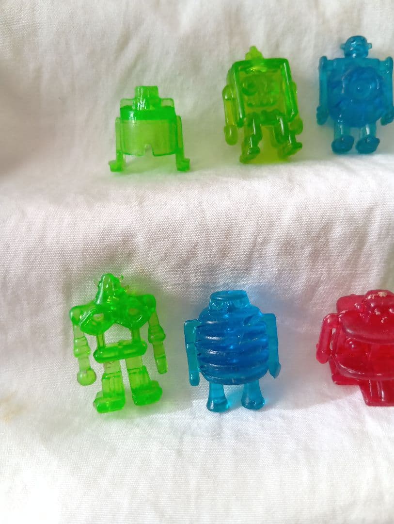 レア　今野産業　ロボット軍団　クリア　9個　ガチャガチャ　昭和レトロ