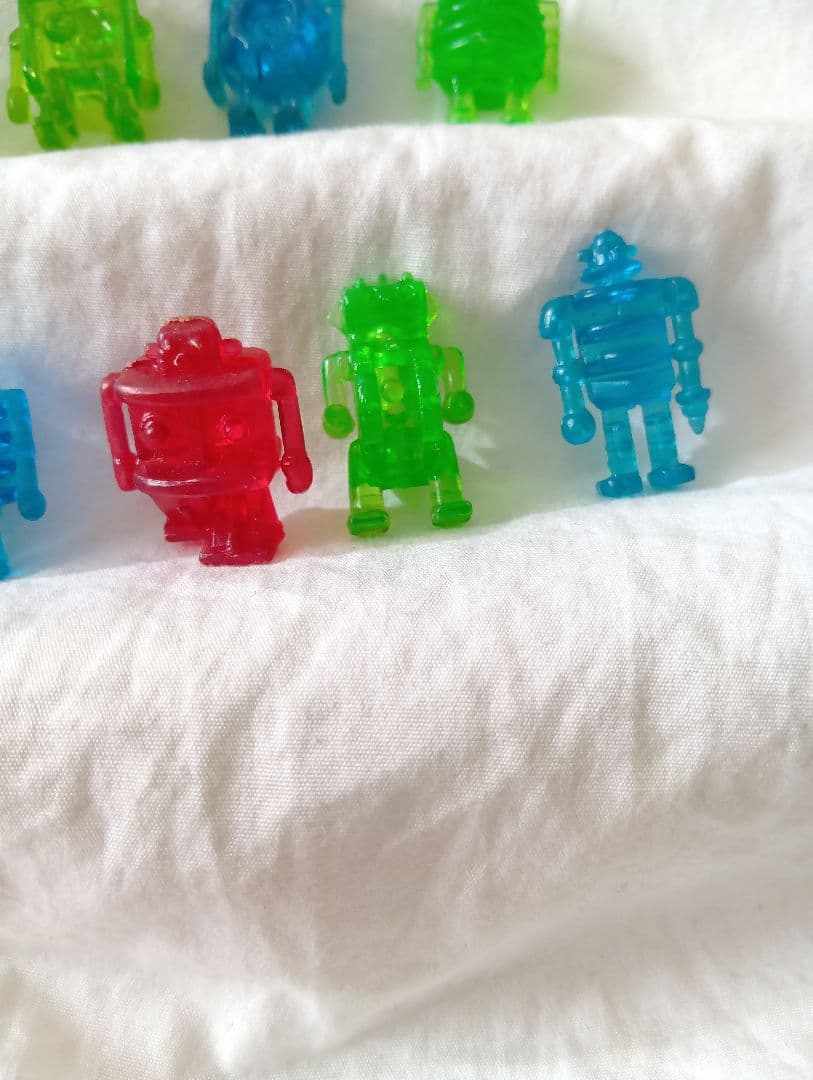 レア　今野産業　ロボット軍団　クリア　9個　ガチャガチャ　昭和レトロ