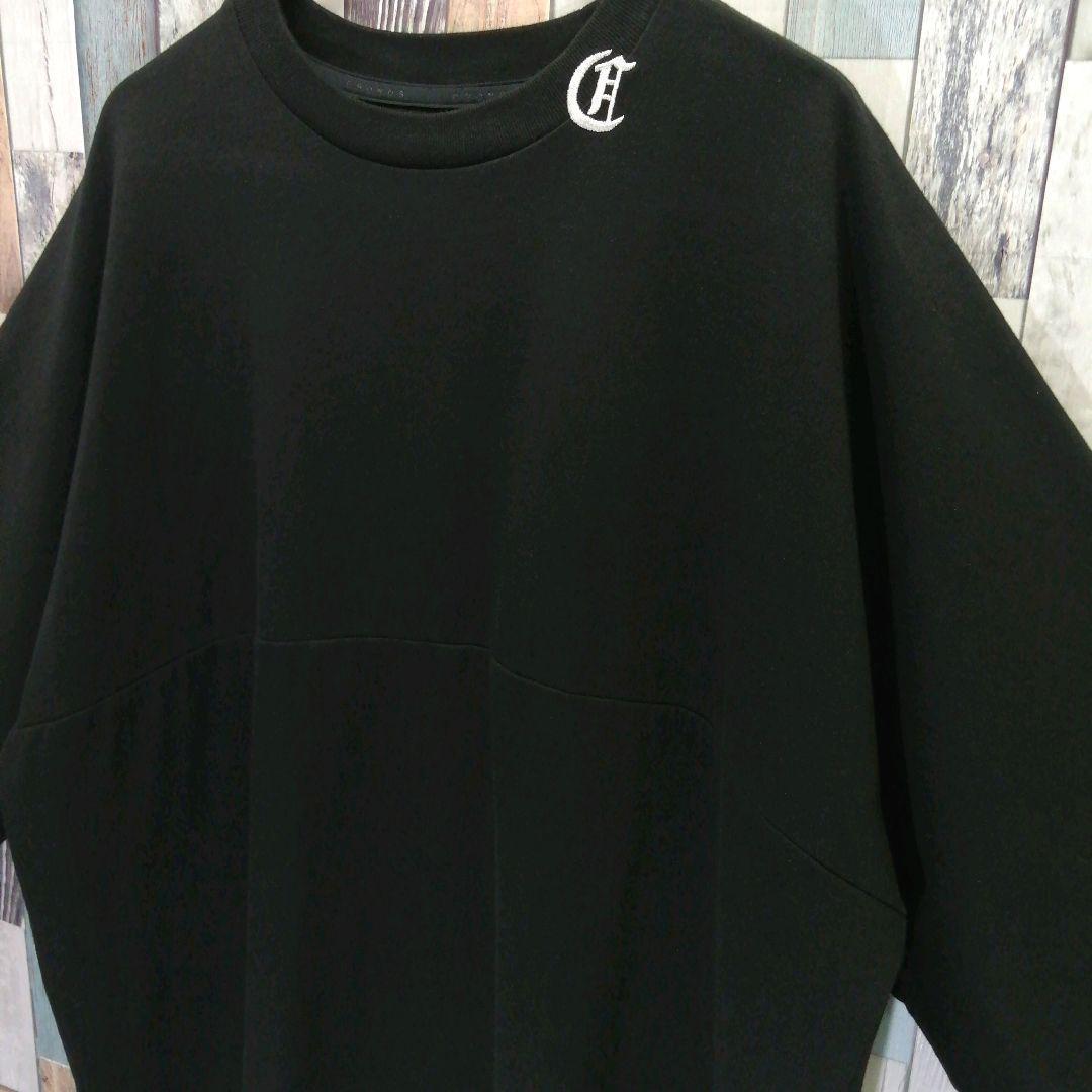 CRONOS　クロノス　Tシャツ　バックプリント　ワンポイント刺繍ロゴ