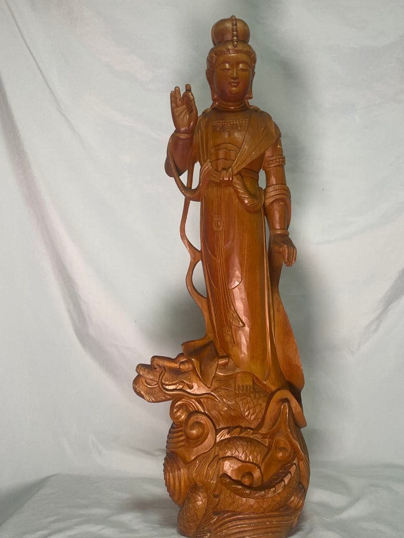 2751❣️ 大型　龍乗観音菩薩