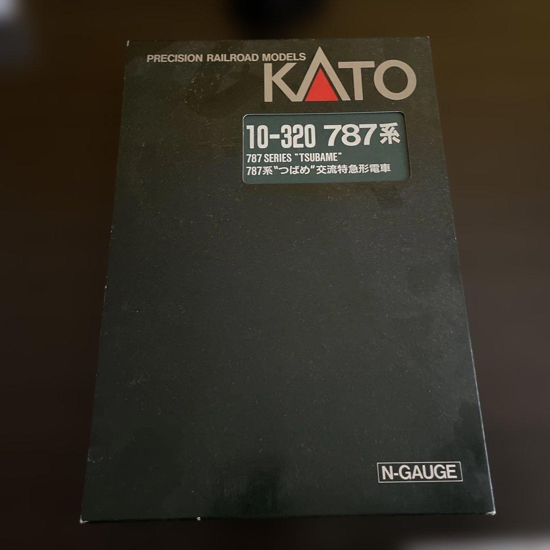 KATO製のNゲージ、10-320 787系つばめモデル7両編成