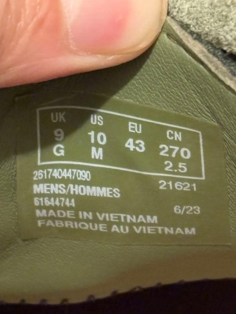 Clarks WallabeeGTX ワラビーゴアテックス