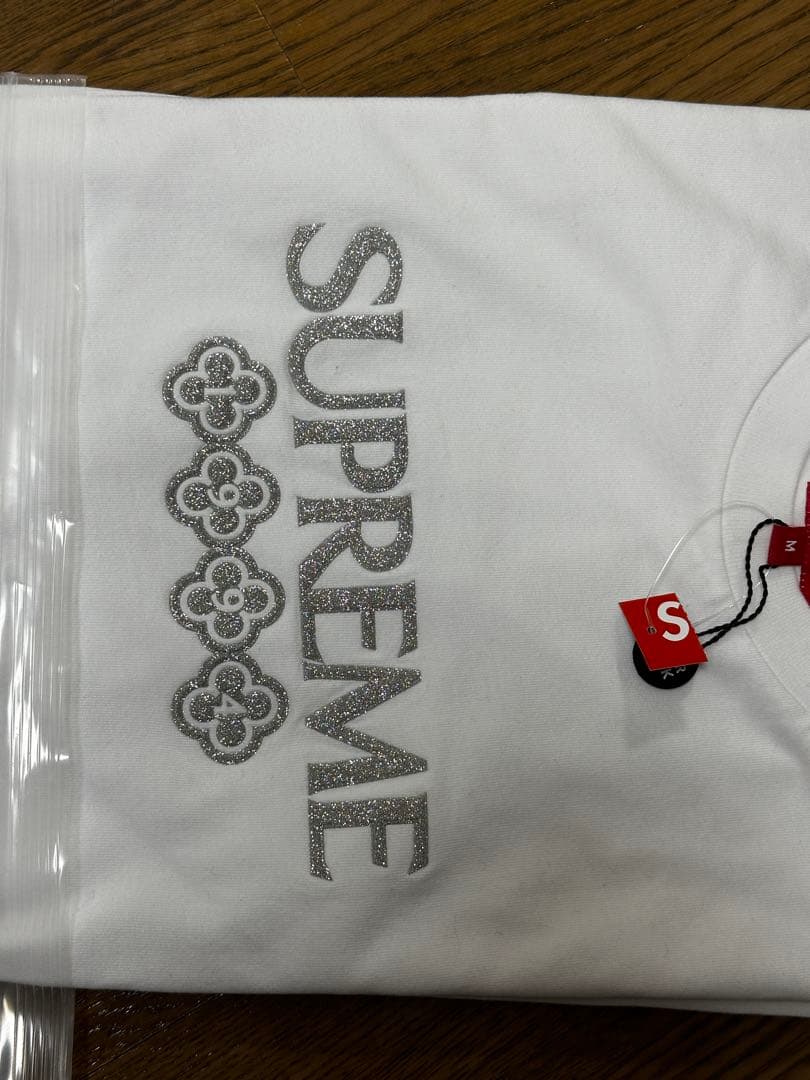 Supreme Tシャツ Mサイズ 白 100%コットン SNKR DUNK