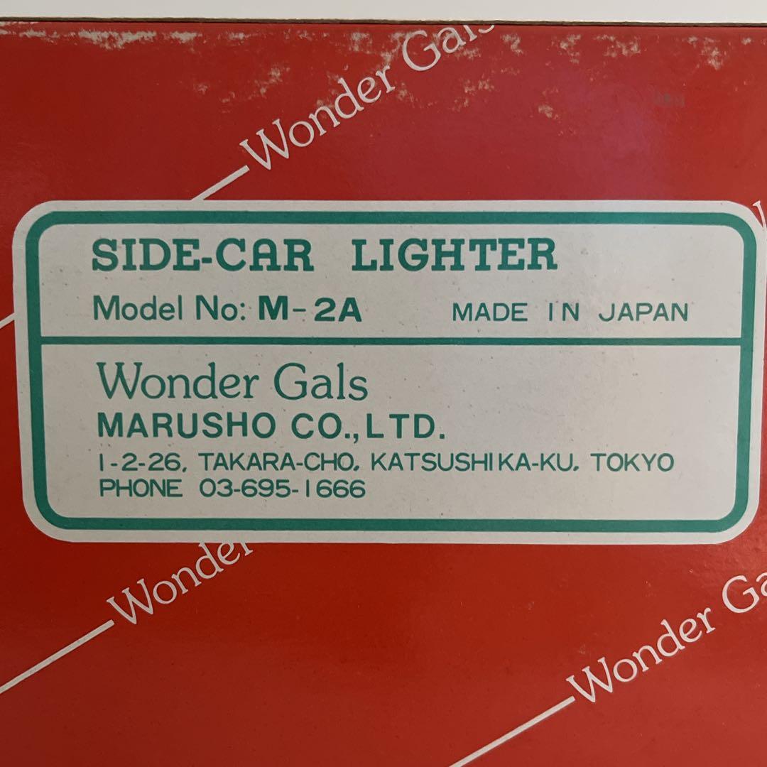 激レア！バイク型ライターWonderGalsサイドカーM-2Aジッポ Zippo