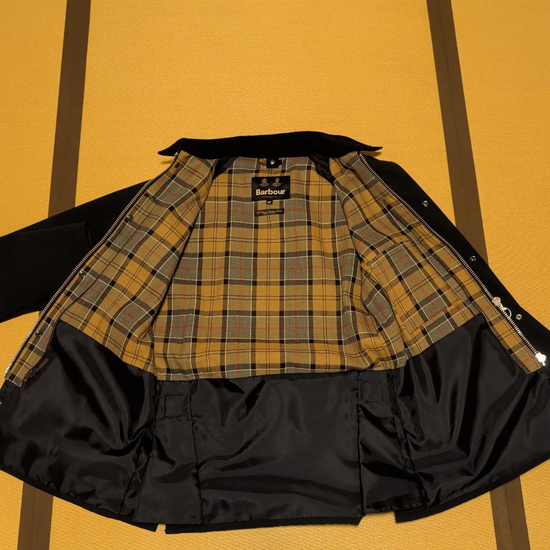 Barbour BEDALE SL 2レイヤー ネイビー サイズ40