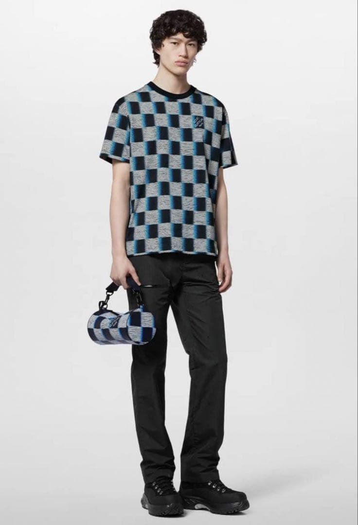 LOUIS VUITTON ダミエ柄Tシャツ