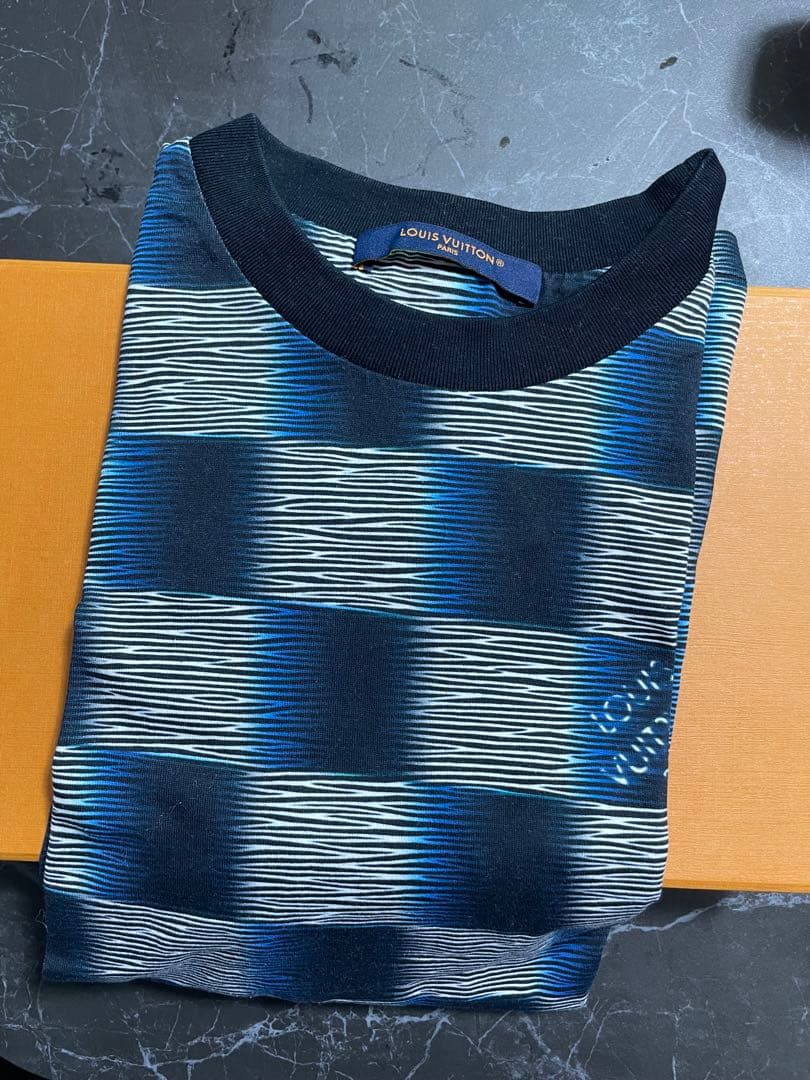 LOUIS VUITTON ダミエ柄Tシャツ