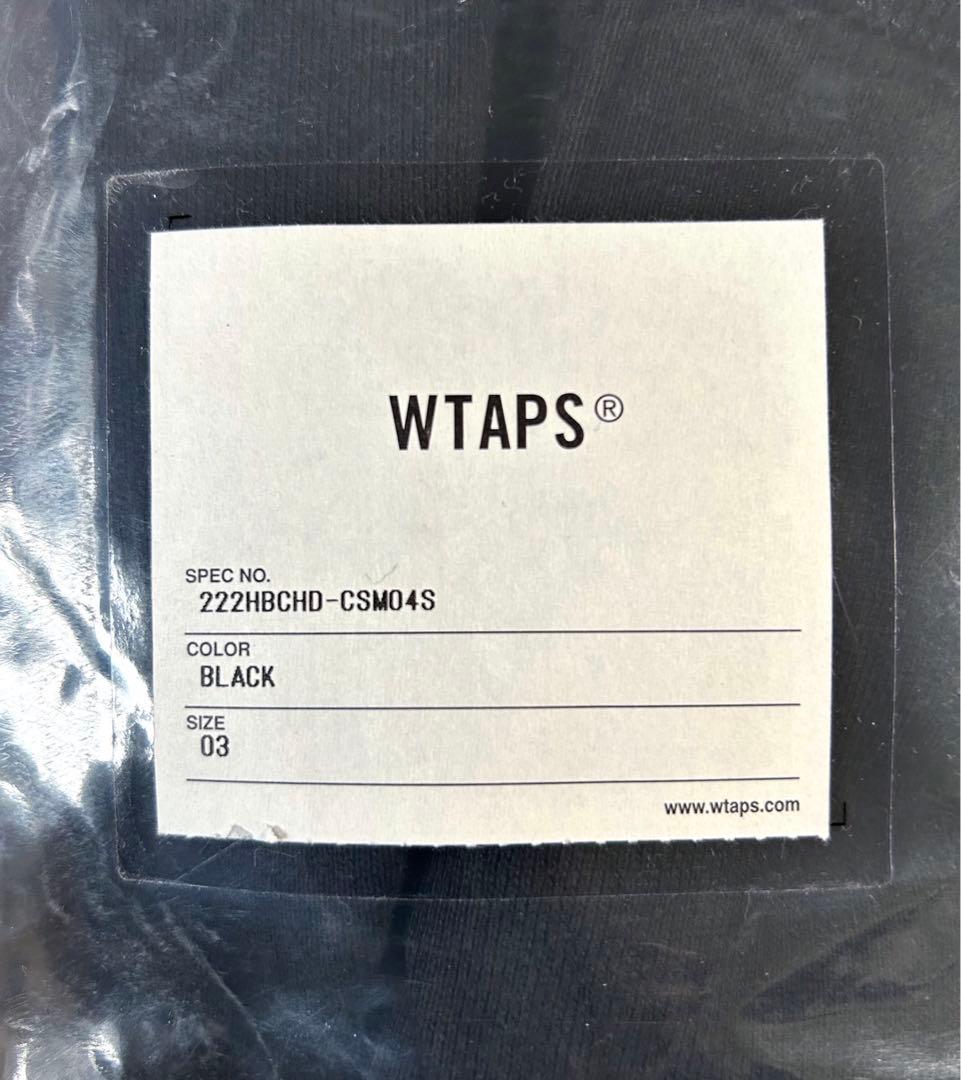 WTAPS Champion ACADEMY HOODED BLACK Lサイズ