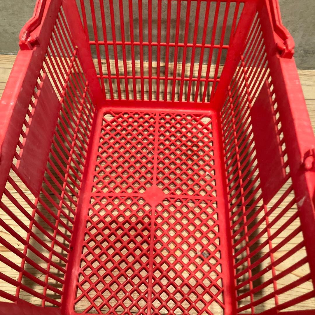 昭和レトロ　ダイエー＆グルメシティ　買い物かご　レトロポップ　収納　かご　店舗