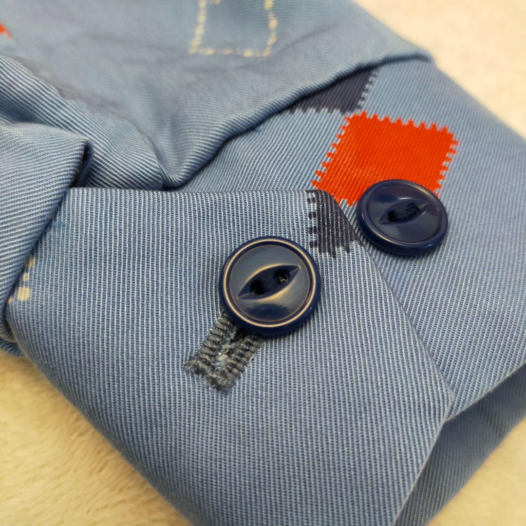 Dry Bones　アーガイル柄　レーヨン　ギャバジン　スイングトップ