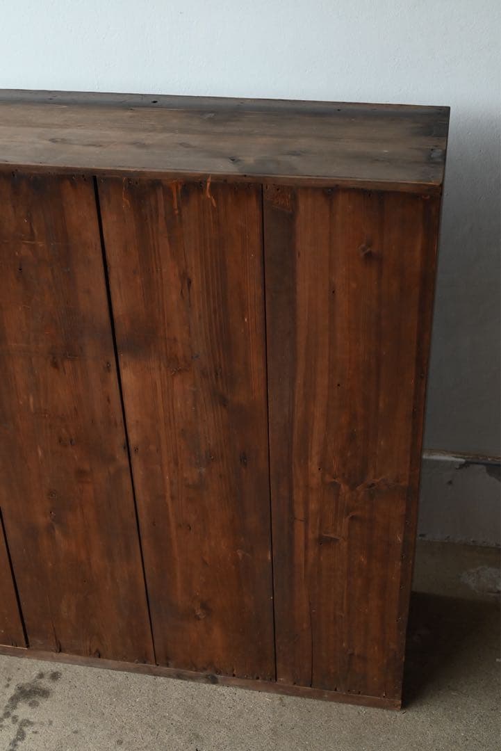 ① 店舗什器 引出 古家具 古道具 古美術 骨董 アンティーク 箪笥 抽斗