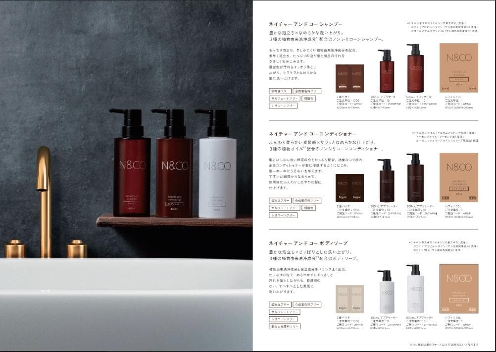 KOSE N&CO ネイチャーアンドコー乳液1L×4パック