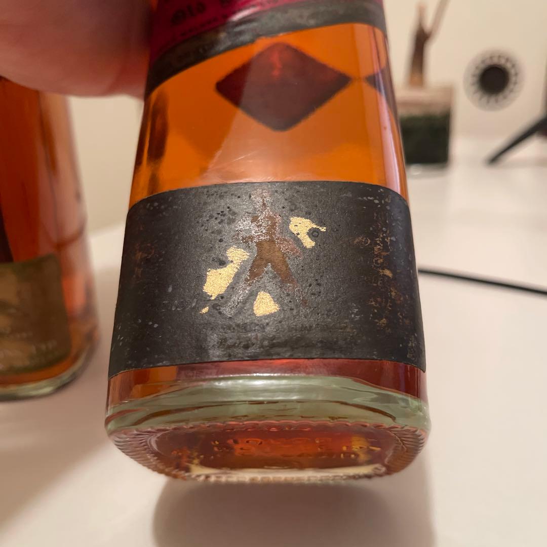 ジョニーウォーカー 特級　ブラック　レッド　70年代 白紋章