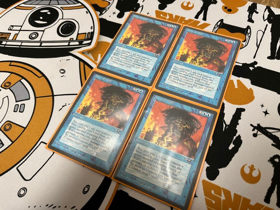 【MTG】意志の力/Force of Will 4枚セット