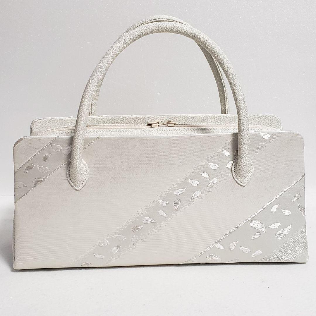 (9211)新品 利休バッグ 日本製 西陣織 帯地 和装用 あおりバッグ