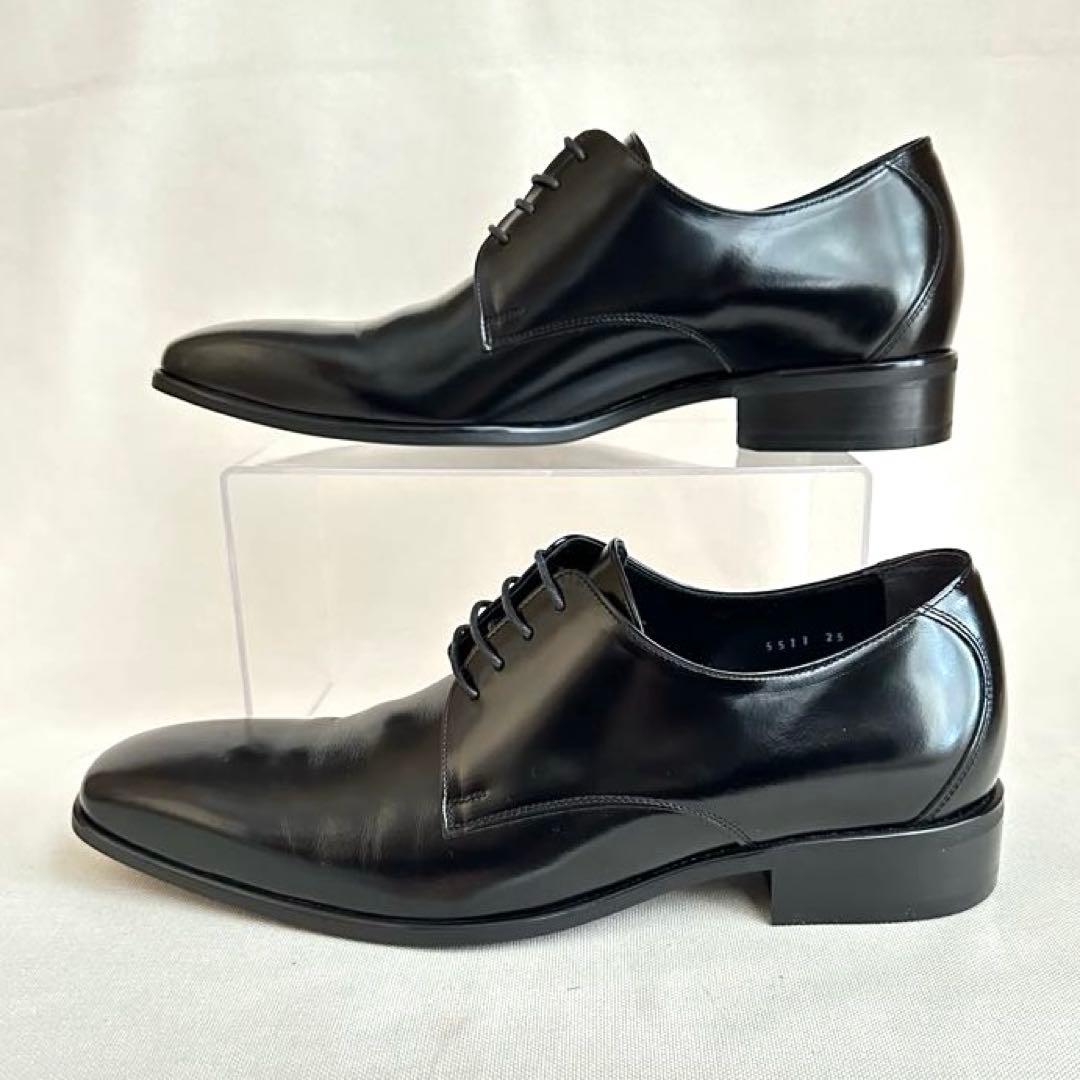 極美品✨ BENIR ベニル ブライダルシューズ プレーントゥ 本革 ブラック