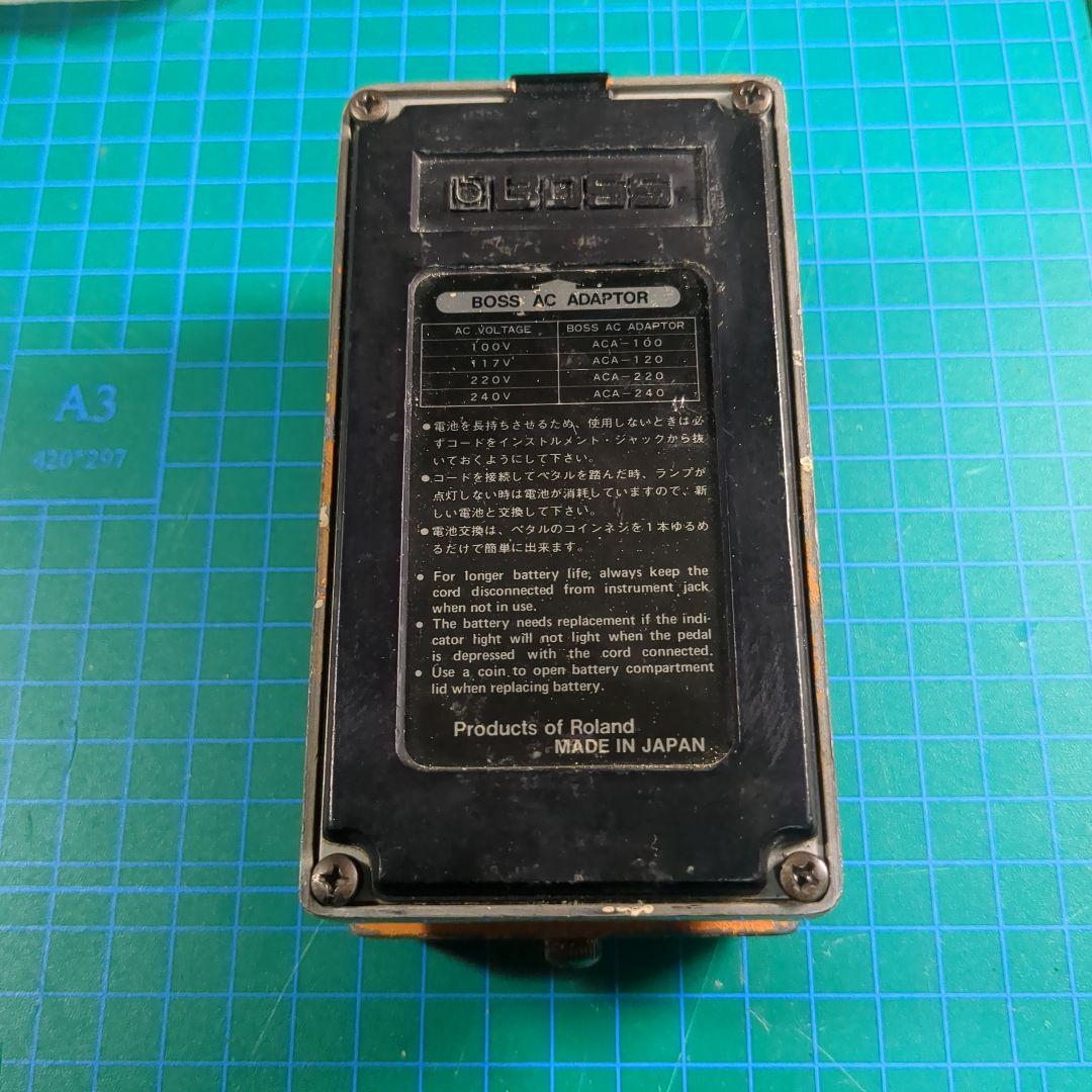 最終値下げ　BOSS DS-1　銀ネジ　1980年代製造