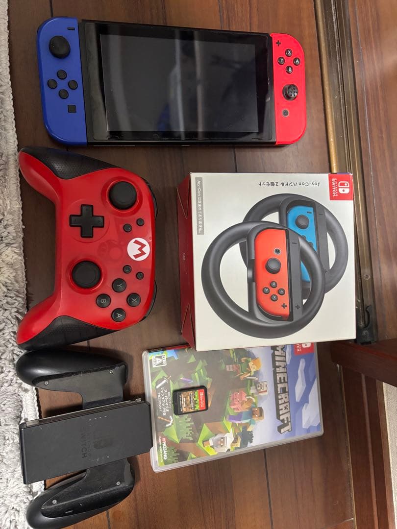 Nintendo Switch本体 マリオコントローラー Minecraft同梱
