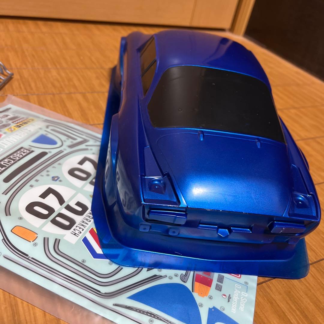 限定　タミヤ　アルピーヌA110　塗装済み　ブルーデカール付き