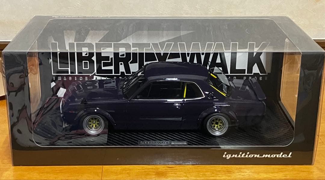 イグニッションモデル 1/18 LB-ワークス ハコスカ 2Dr パープル