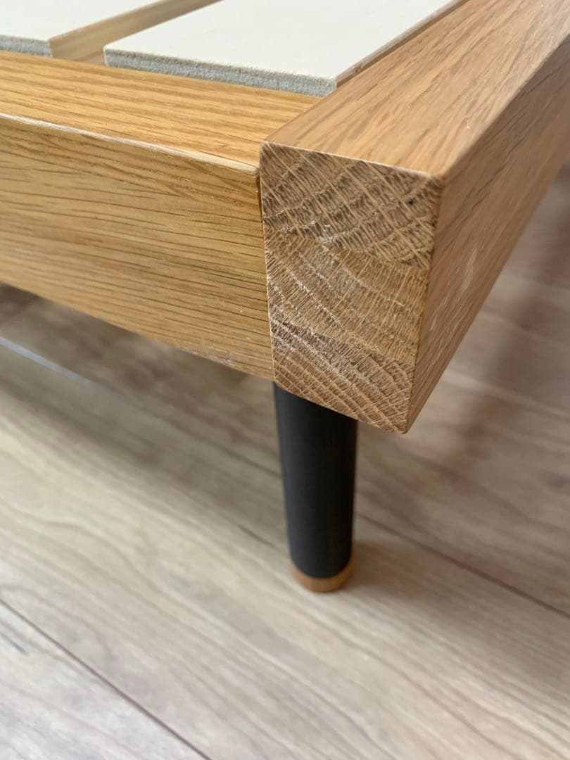 シングル木製ベッド　すのこ式