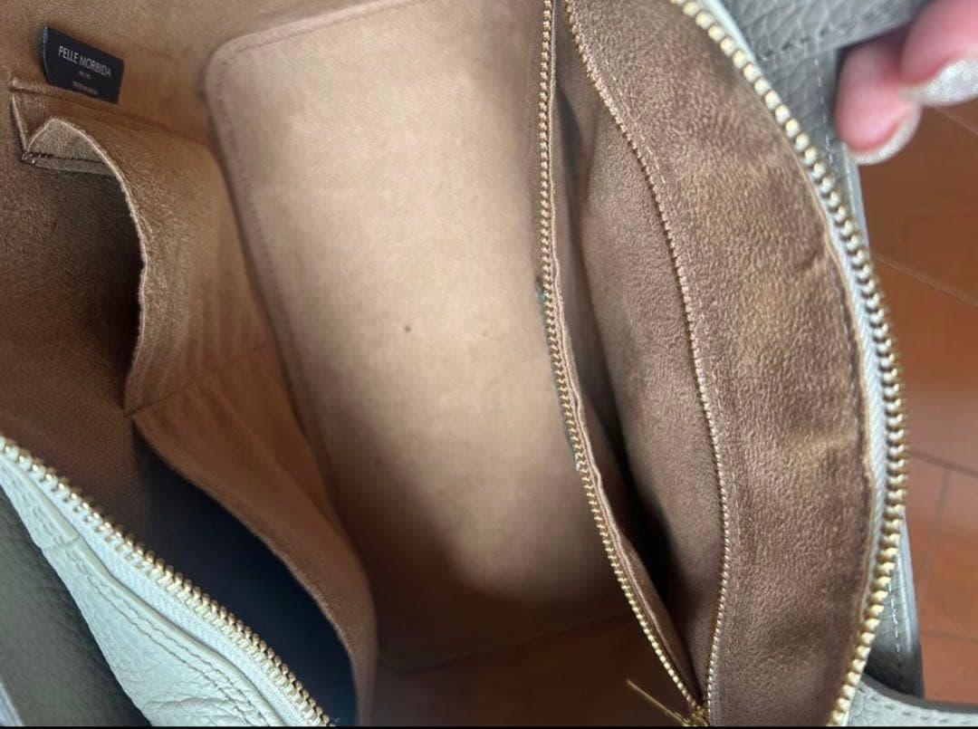 【美品】PELLE MORBIDA2WAY レザーバッグ