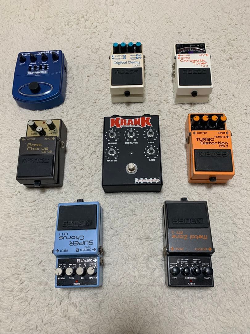 【動作未確認】エフェクター　まとめ売り　8点