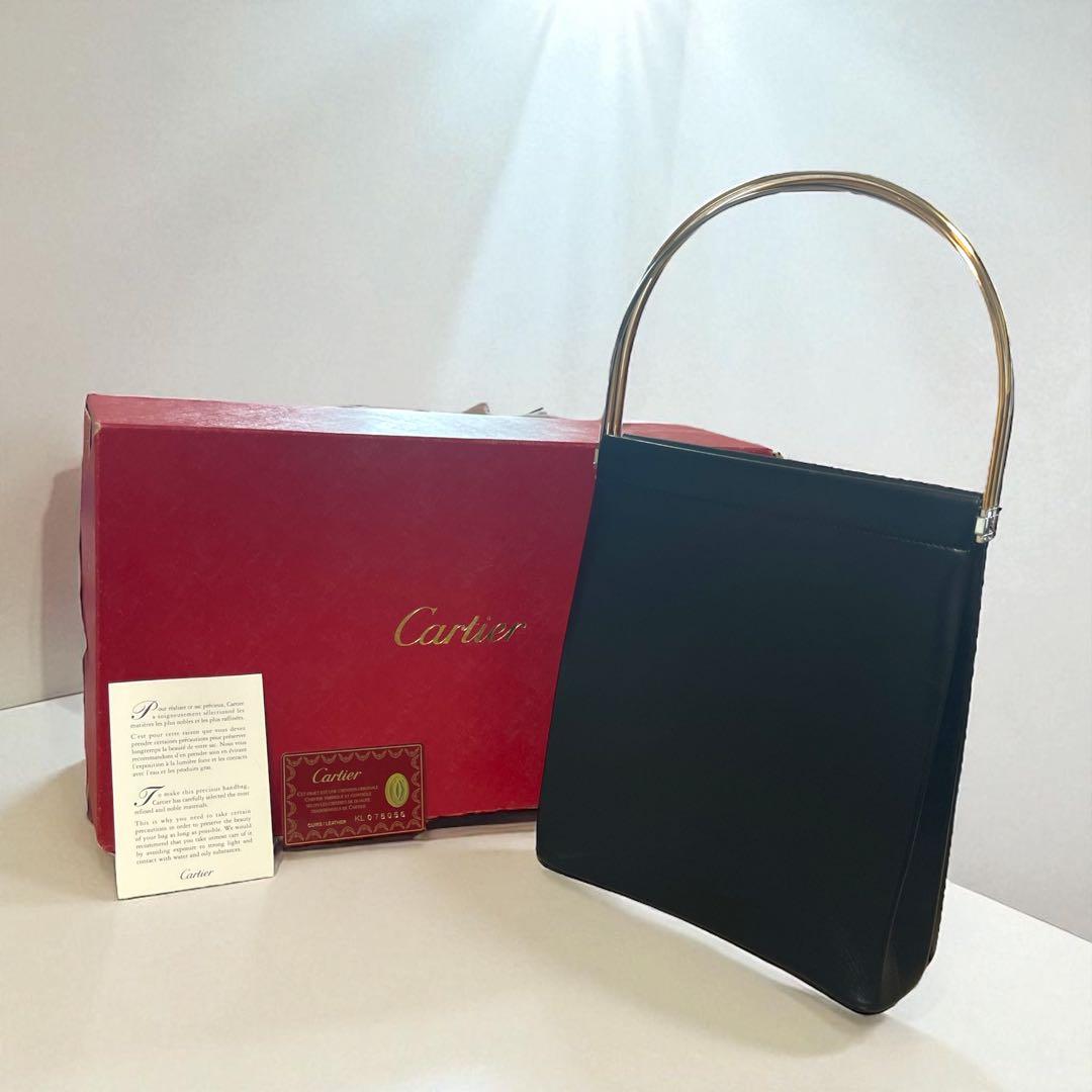 カルティエ トリニティバック　ブラック