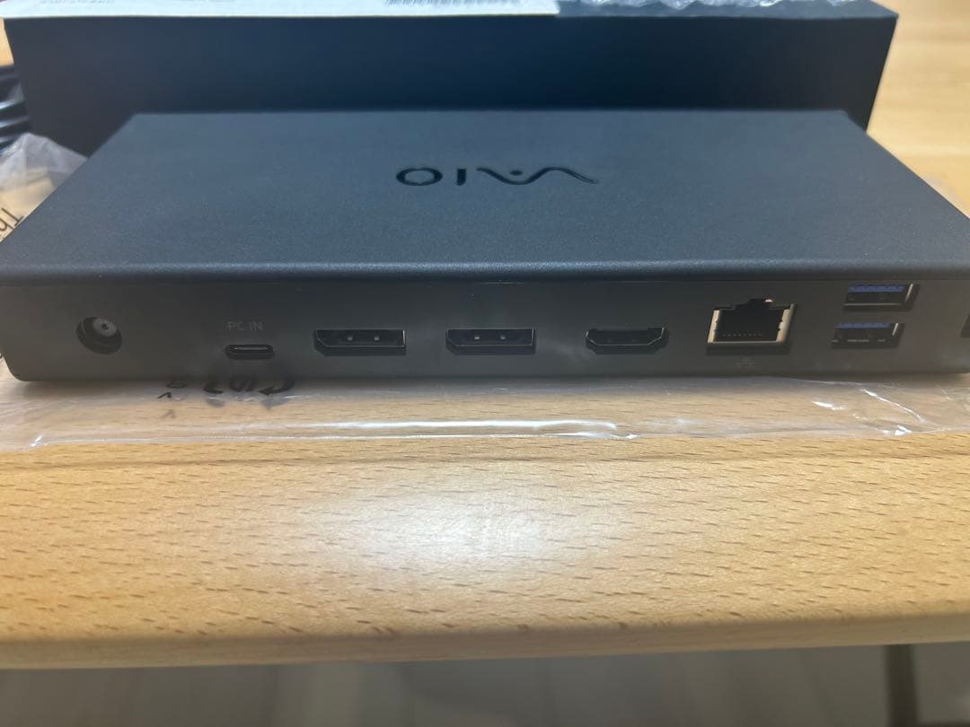 VAIO Type-C 4Kマルチモニタードッキングステーション　VJ8PRA3