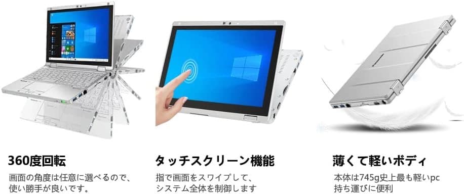 2in1モデルPanasonic Let`s note CF-RZ6 10.1型