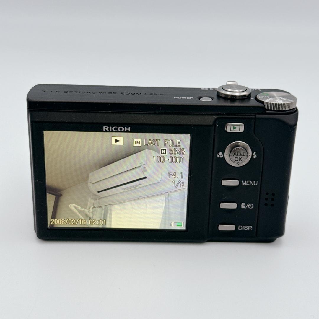 【極美品】RICOH リコー コンパクトデジタルカメラ R8 ブラック
