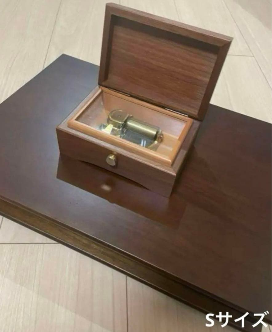 【希少品】オルゴール用　サウンドボックス　共鳴箱　Sサイズ×2台