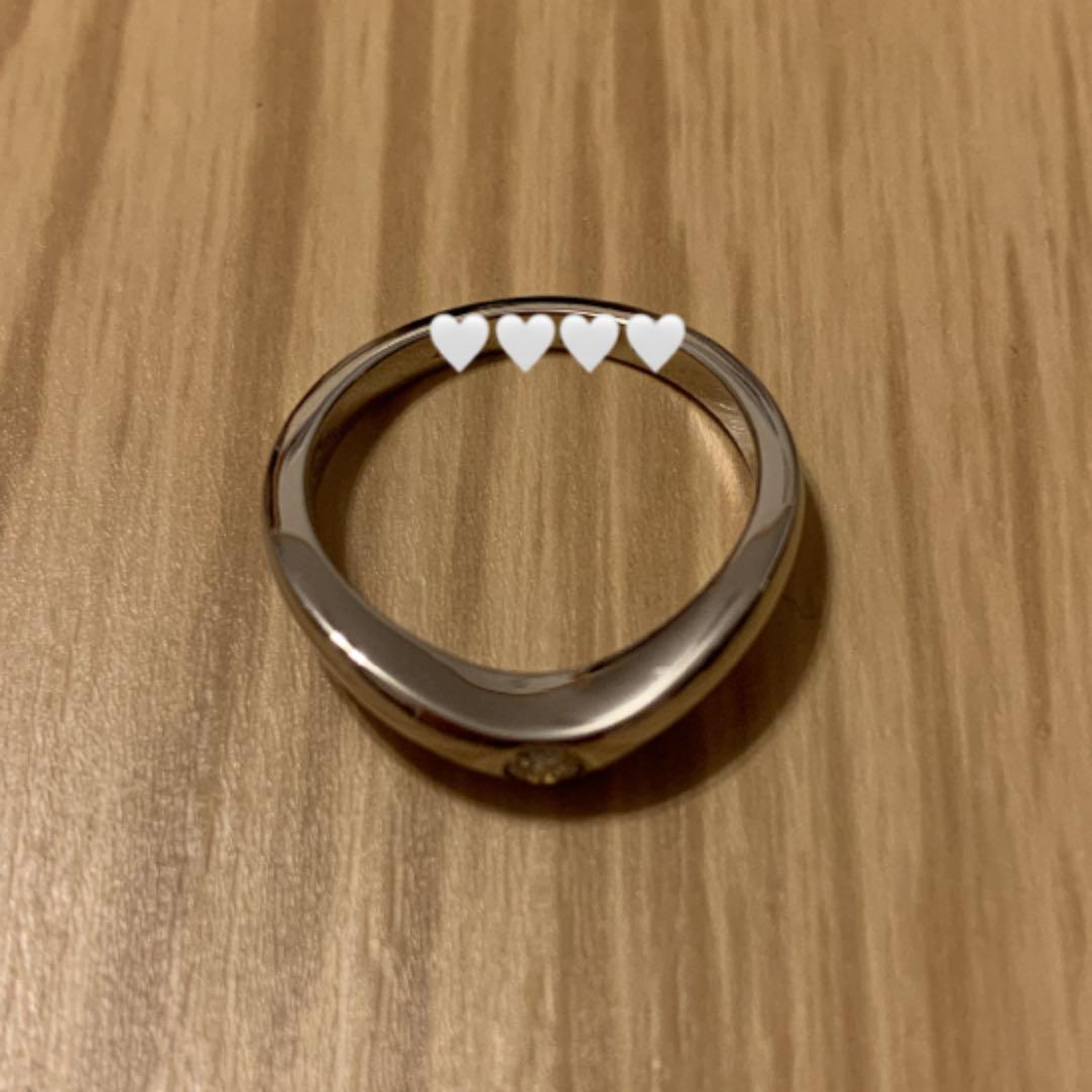 ブルガリ　プラチナリング