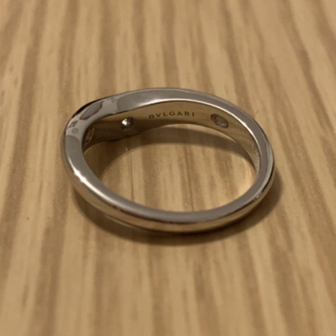 ブルガリ　プラチナリング