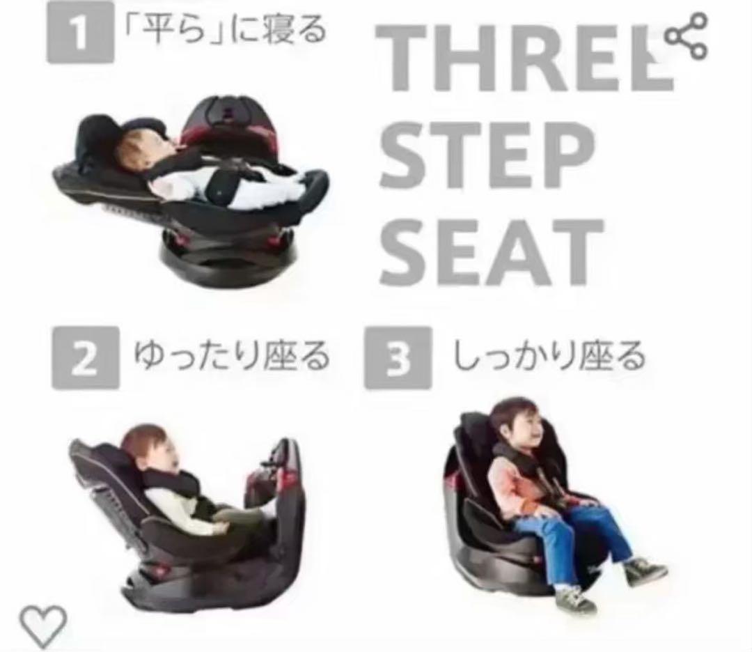 【☆極美品☆】アップリカ☆チャイルドシート☆ディアターンプラスAB☆Aprica