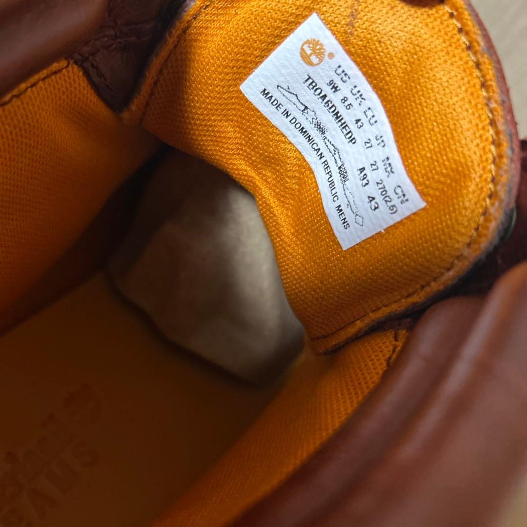 【美品】ティンバーランド　ビームス　27cm 7eye レザー　ビーブロ