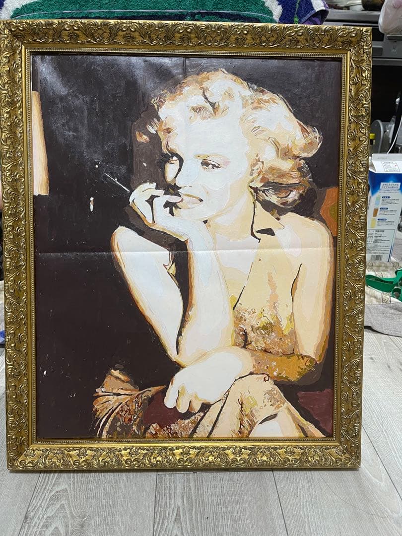 油絵40×50cm マリリン・モンロー