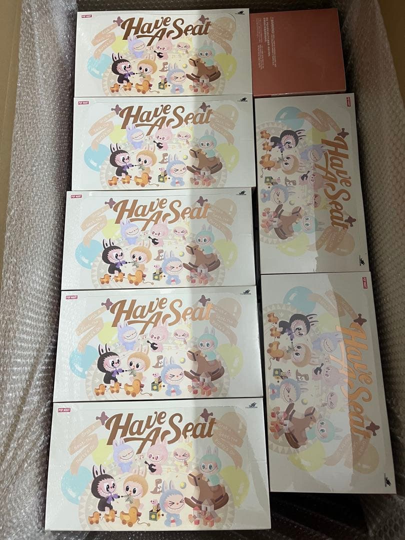 ラブブ Have a Seat シリーズ ぬいぐるみアソートボックス 10box