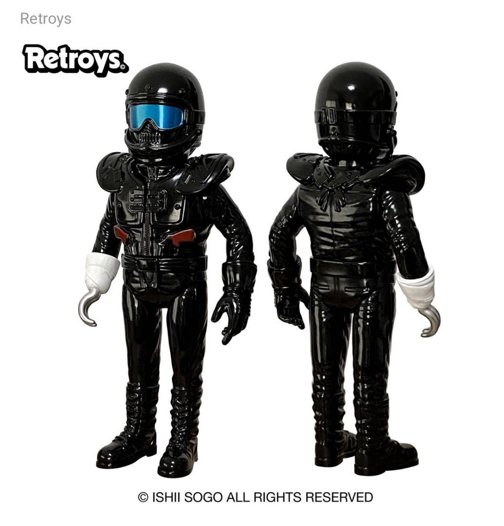 Retroys 狂い咲きサンダーロード JINソフビ フィギュア 彩色版