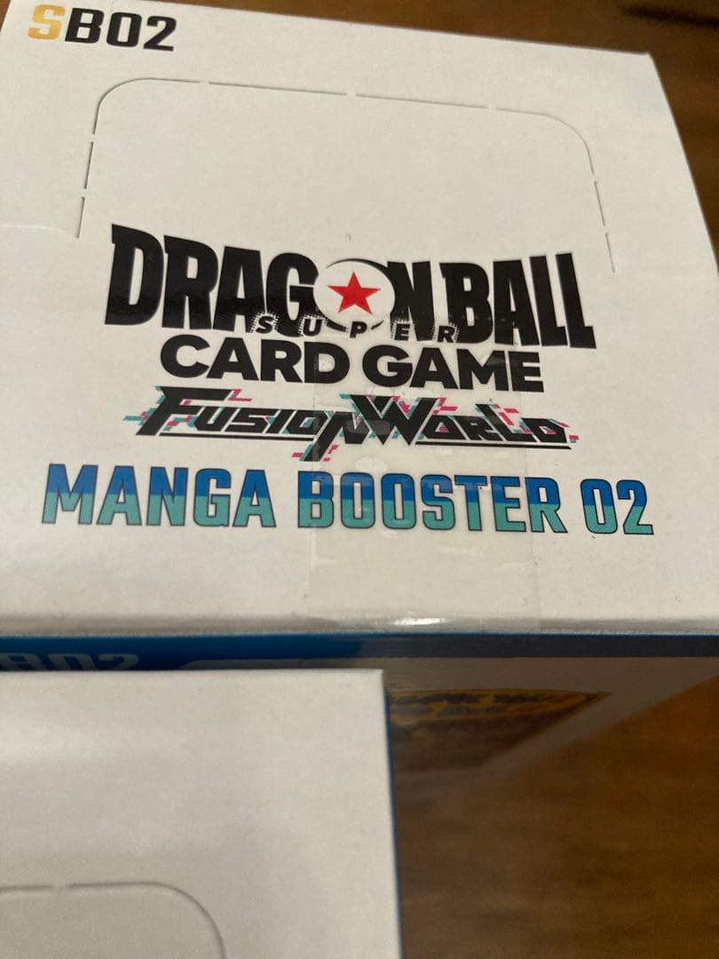 フュージョンワールド　MANGA BOOSTER02テープ付き新品未開封3BOX
