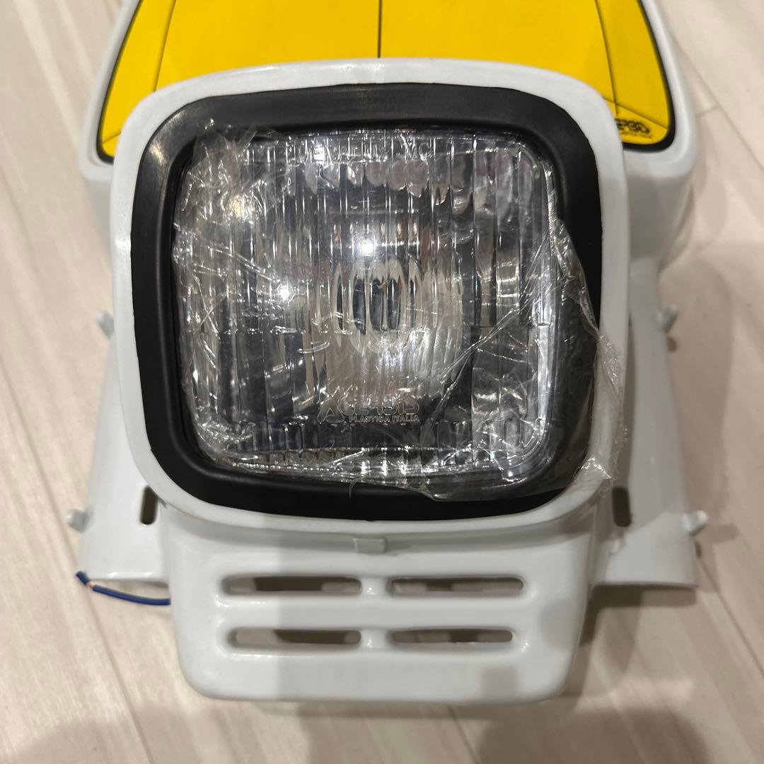 acerbis アチェルビス ヘッドライトカウル 当時物KLX　KDX　KMX