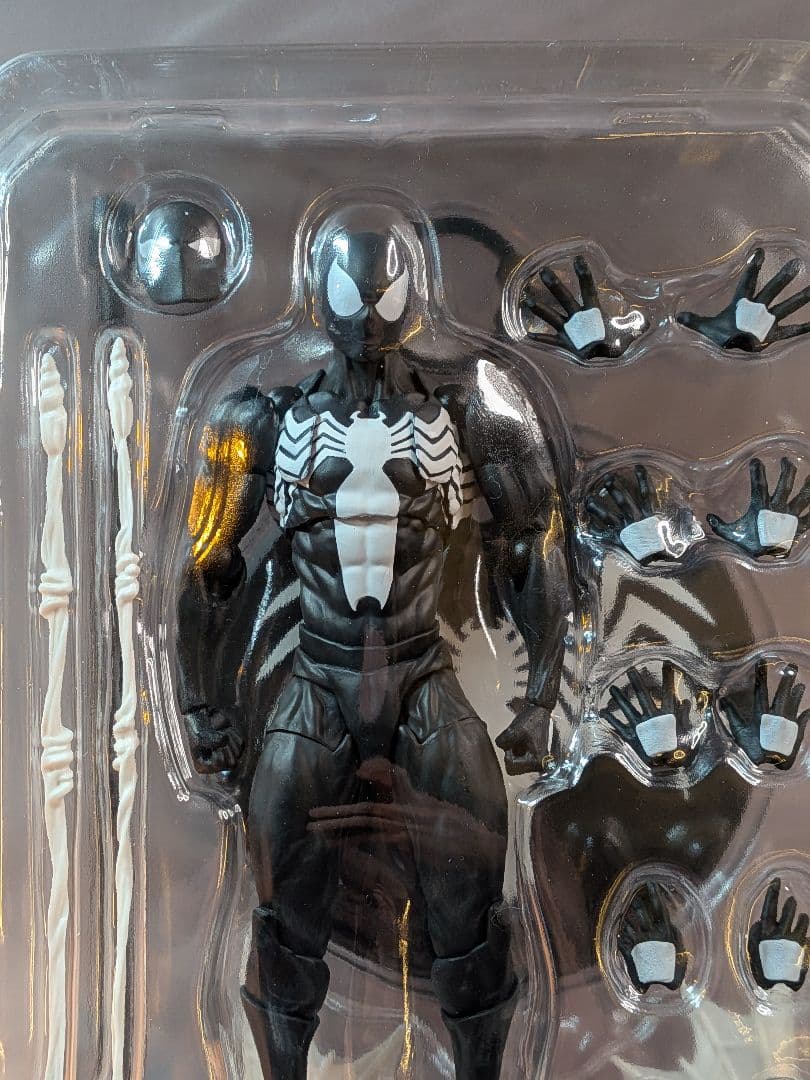 MESS TOYSブラックスーツ スパイダーマン 1/12スケール 新品未開封