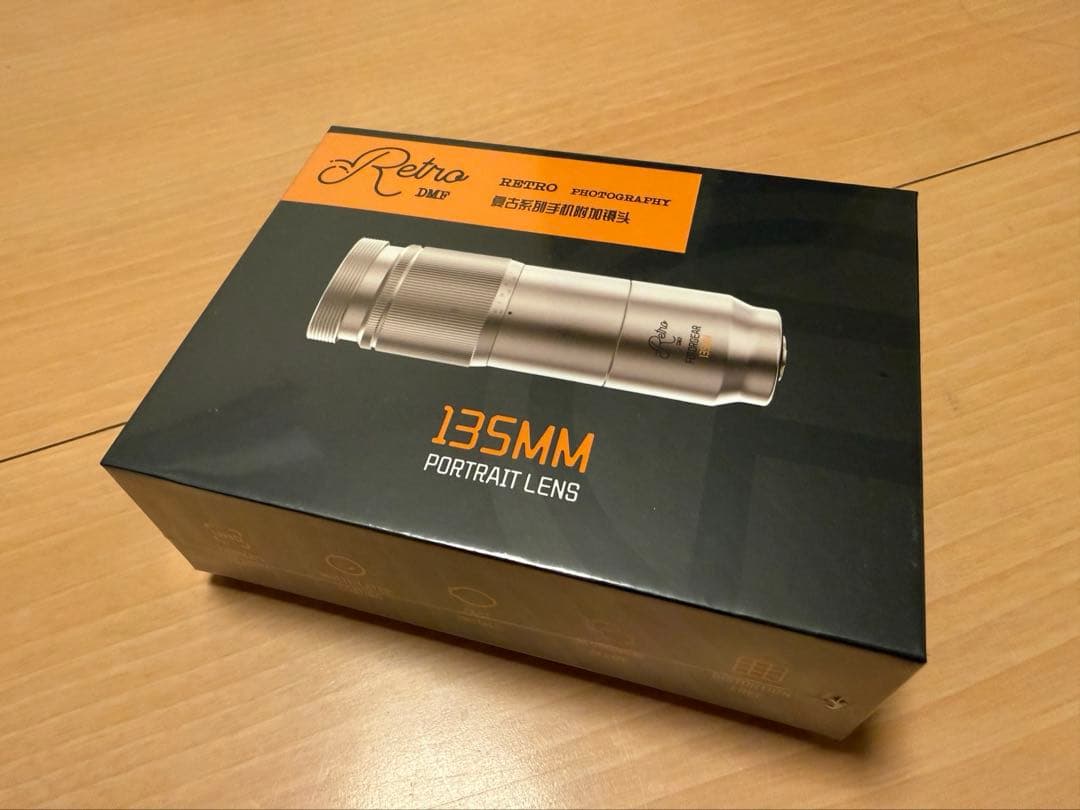 iPhone 16pro Fotorgear ケース + 135mm望遠レンズ