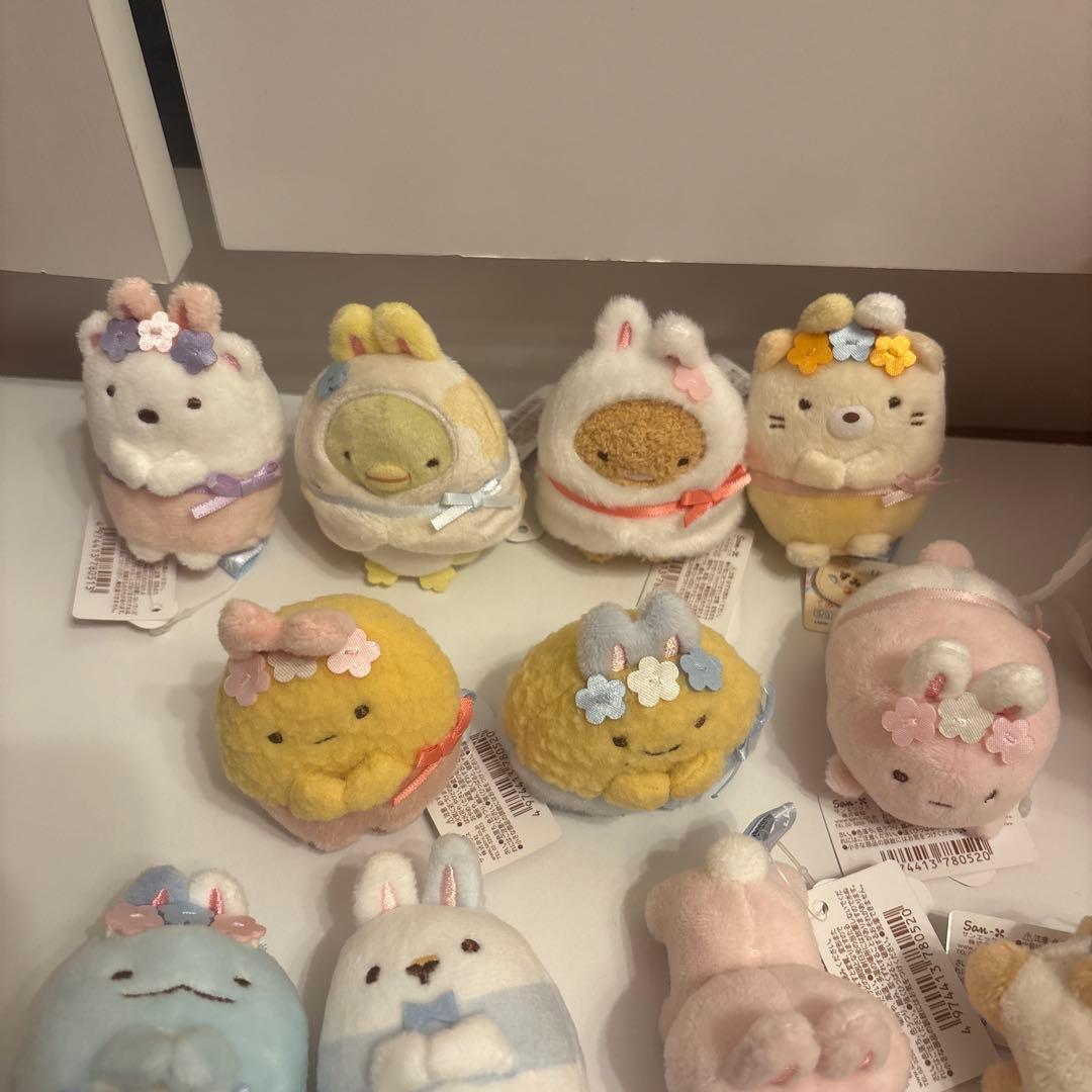 すみっコぐらし ふしぎなうさぎのおにわ てのりぬいぐるみ コンプセット