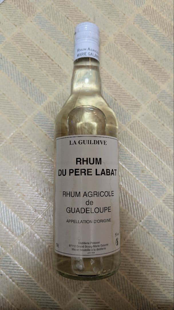 ペール・ラバ ブラン 旧ボトル（RHUM DU PERE LABAT）