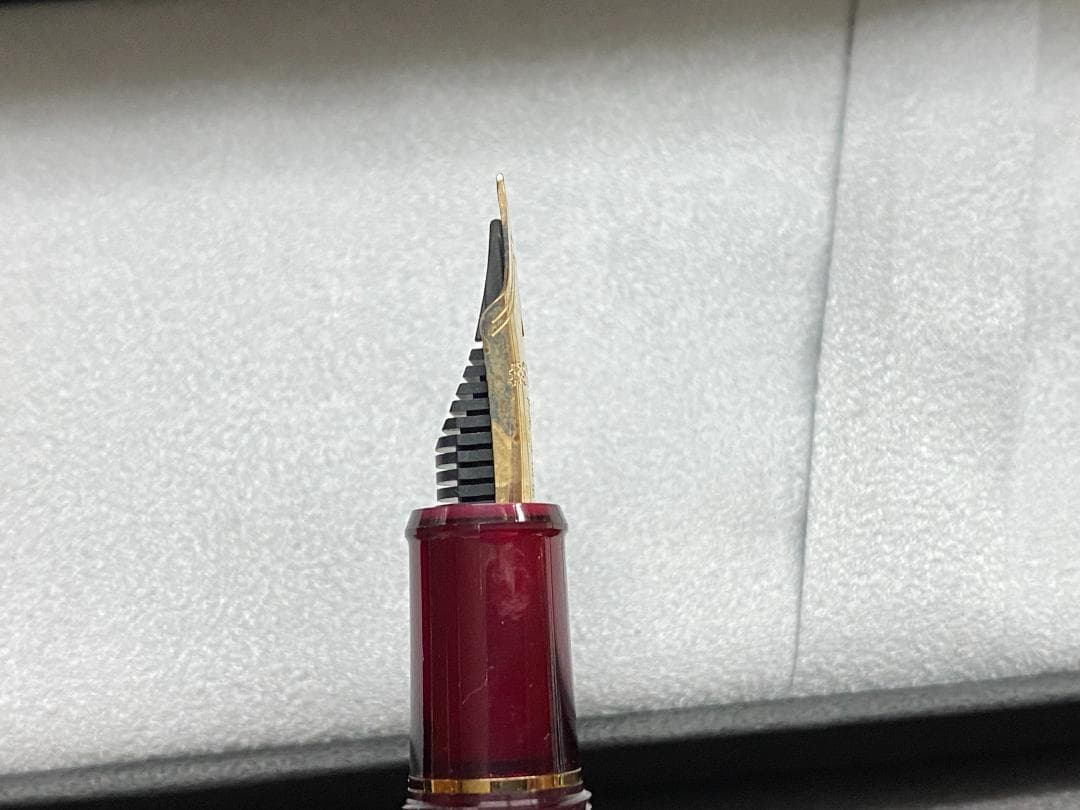 プラチナ万年筆 #3776 センチュリー ブルゴーニュ EF PNB-15000