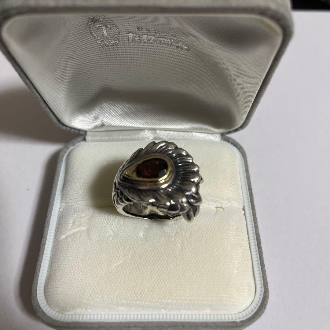 ブラッディーマリー　ドラードリング　ガーネット　１３号